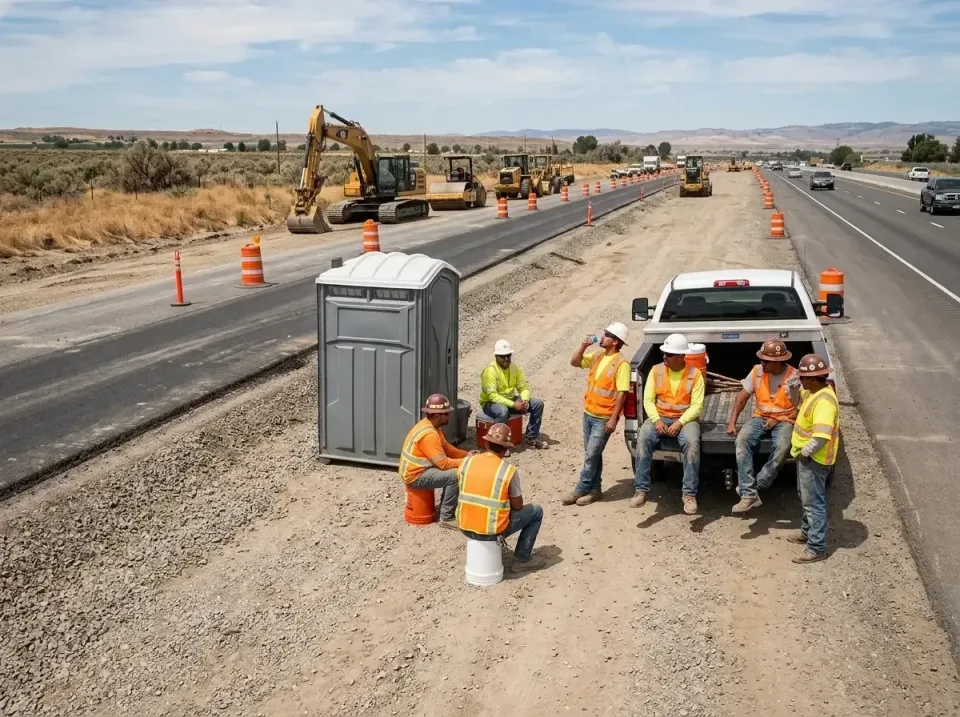 highway-road-construction-crew-007 — frequently asked questions, Porta Potty and Restroom Rentals in Windsor, VA